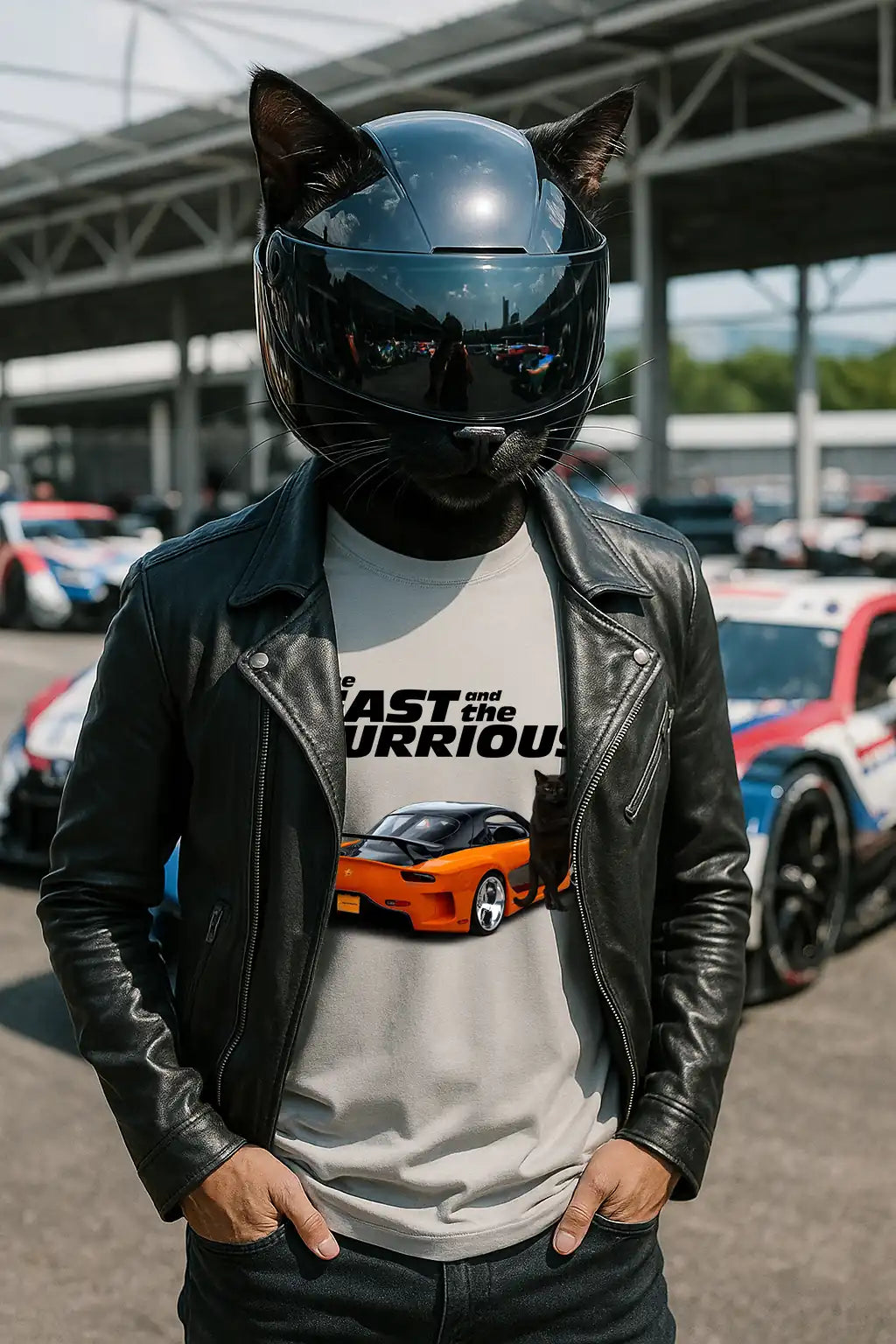 The Fast and The Furrious T-Shirt Solid Athletic Grey