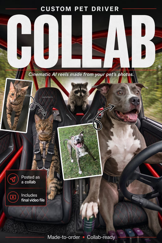 Custom Pet Driver Collab
