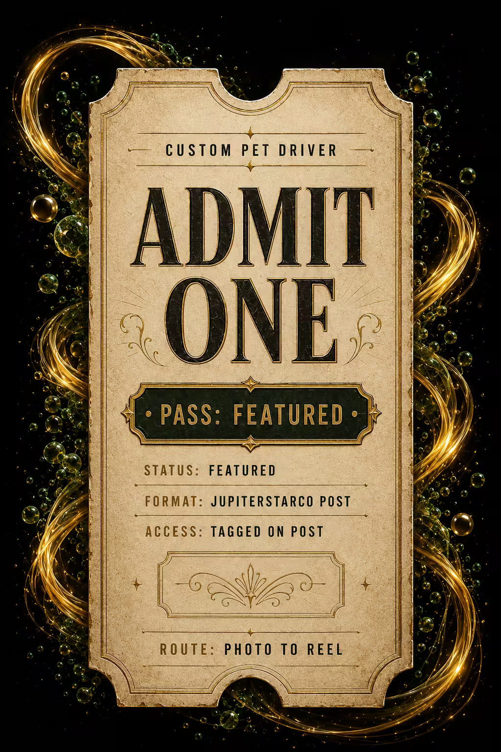 Custom Pet Driver Featured